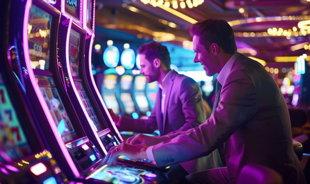 Dealer profesional superkoin88 membagikan kartu Lightning Baccarat di studio beresolusi tinggi